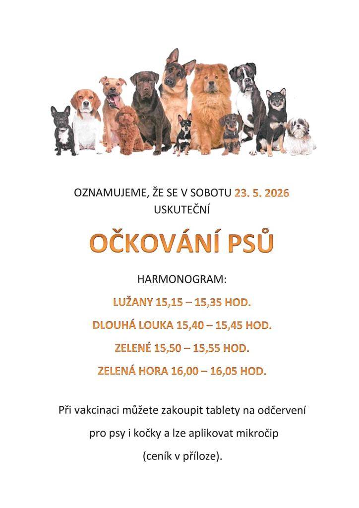 očkování