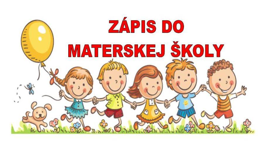 Viac informácií ako aj tlačivá k zápisu nájdete v prílohe.