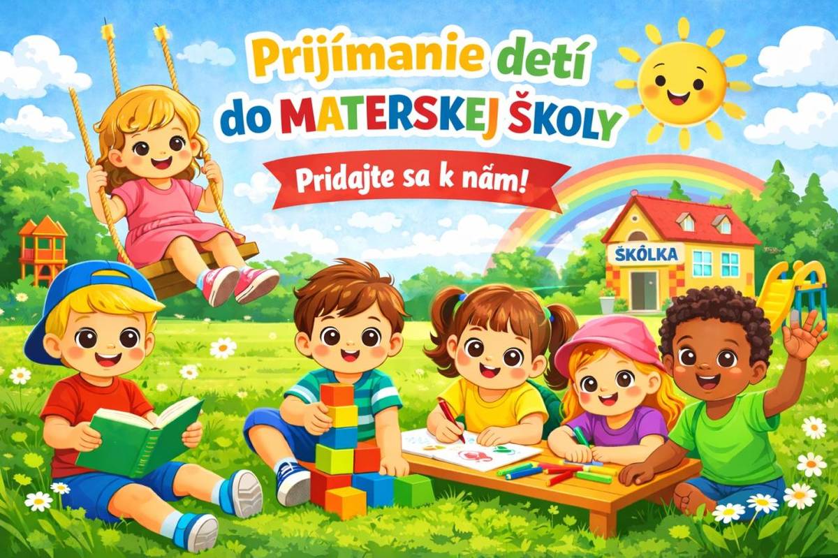 Zápis detí do Materskej školy