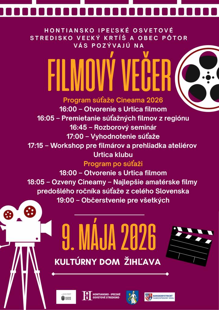 Program súťaže Cineama 2026.