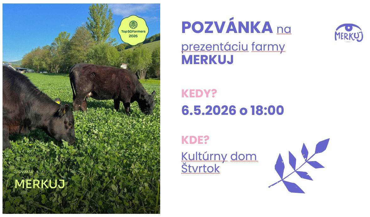 Pozvánka na prezentáciu farmy MERKUJ