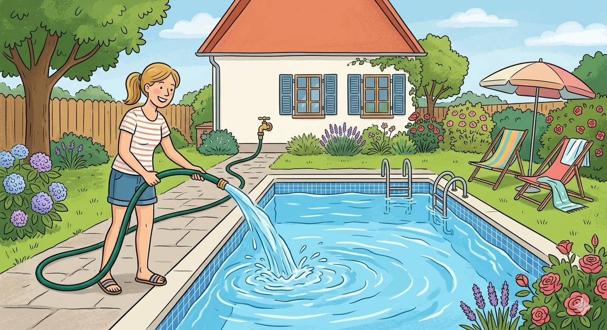 💧 Napouštíte bazén? Dejte nám vědět! Prosíme o nahlášení každého napouštění bazénu na obecní úřad. Pomůžete nám tím lépe pohlídat stav pitné vody v obci a předejít případným výpadkům. Díky, že jste ohleduplní k ostatním!