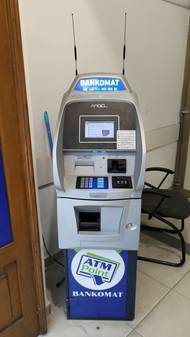 Bankomat sítě ATM Point v prostorách směnárny Euroexchange s.r.o. na ulici Spálená 106/47, Praha 1 (01. 04. 2026)