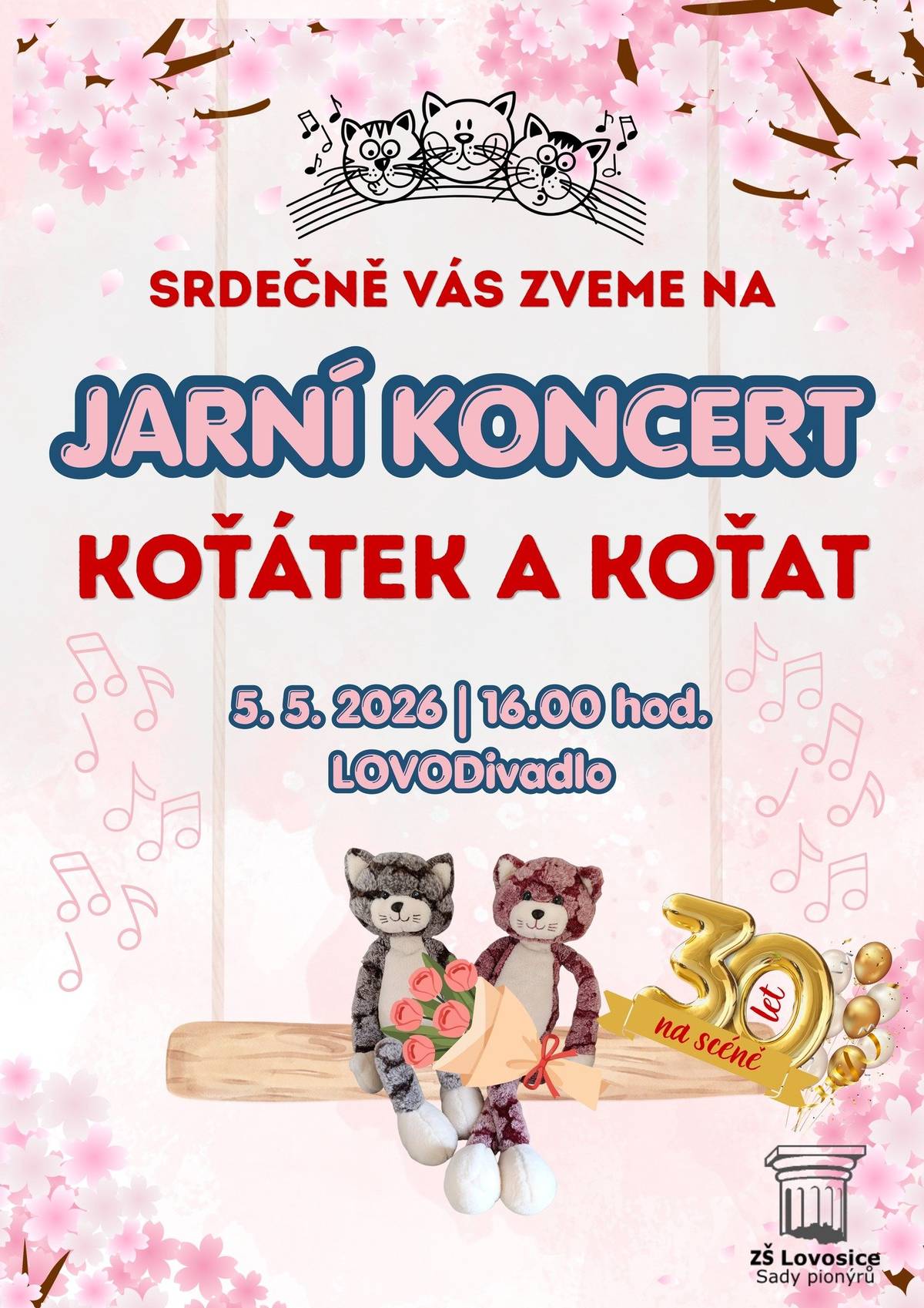 5. 5. 2026 od 16 hodin v LOVO Divadle.