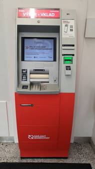 ATM v pobočce UniCredit Bank, Jungmannova 36/31, Praha 1. (01. 04. 2026)