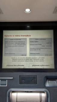 ATM Oberbank v pobočce banky, nám. I.P.Pavlova 1789/5, Praha. (01. 04. 2026)