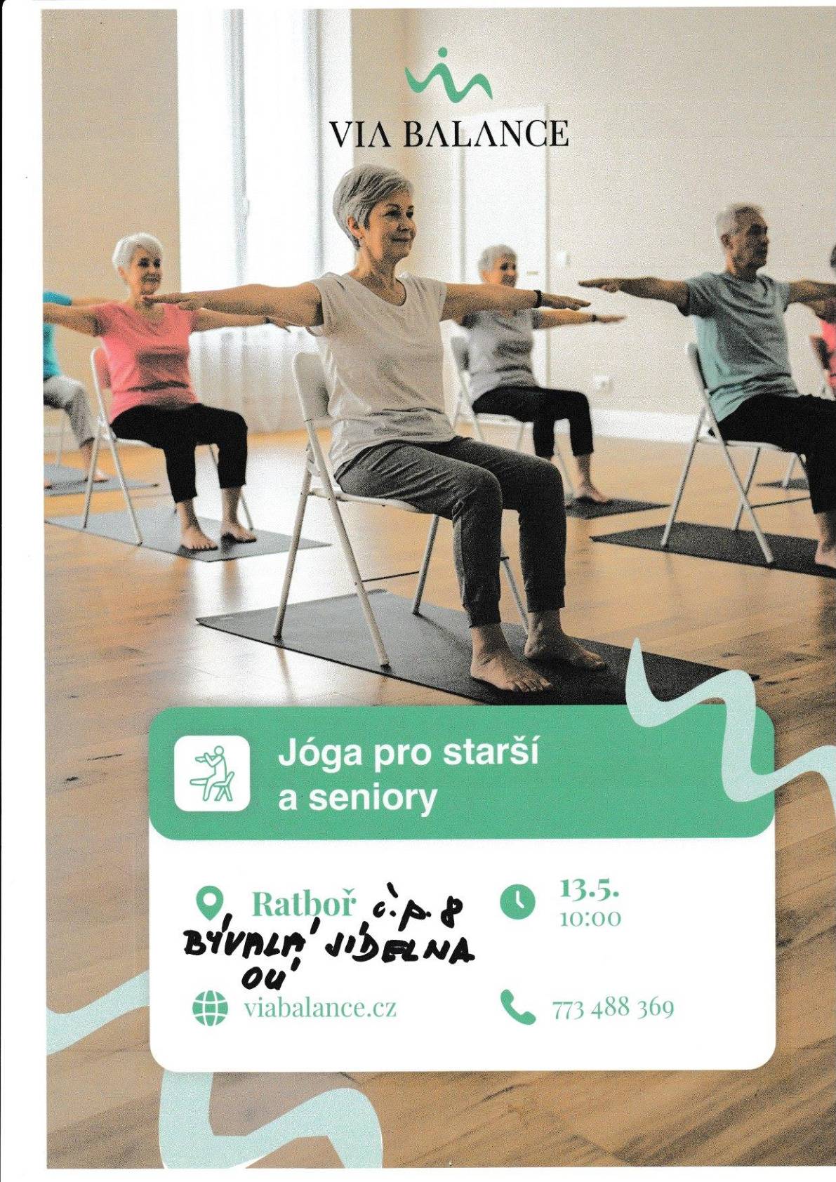 VIA BALANCE - jóga v jakémkoliv  věku.