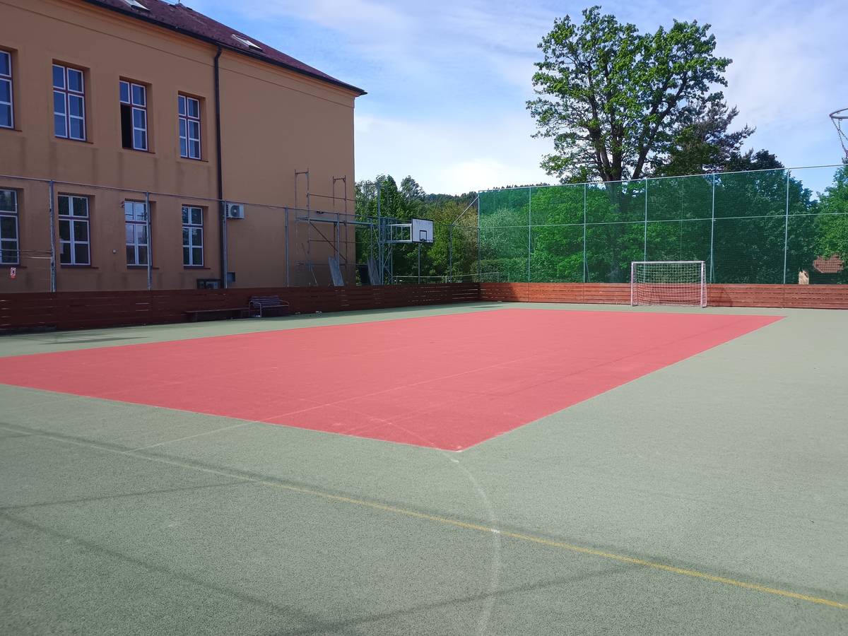 Nový provozní řád sportovního hřiště u školy viz. příloha