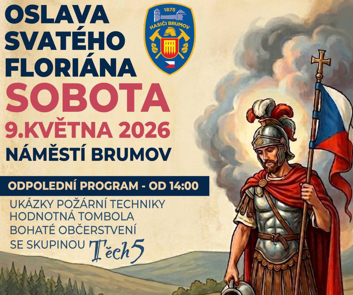 Tradiční oslavy na náměstí s SDH Brumov