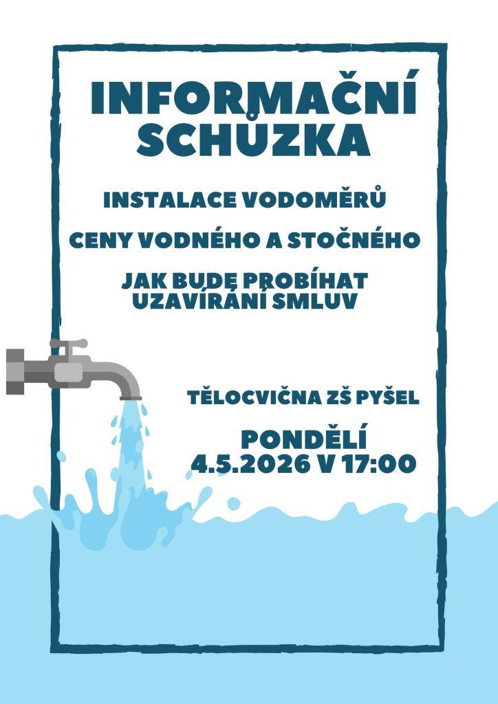 V pondělí 4.5.2026 nás navštíví zástupce VAS s informacemi ohledně uzavření odběratelských smluv a podmínkami jejich uzavření.