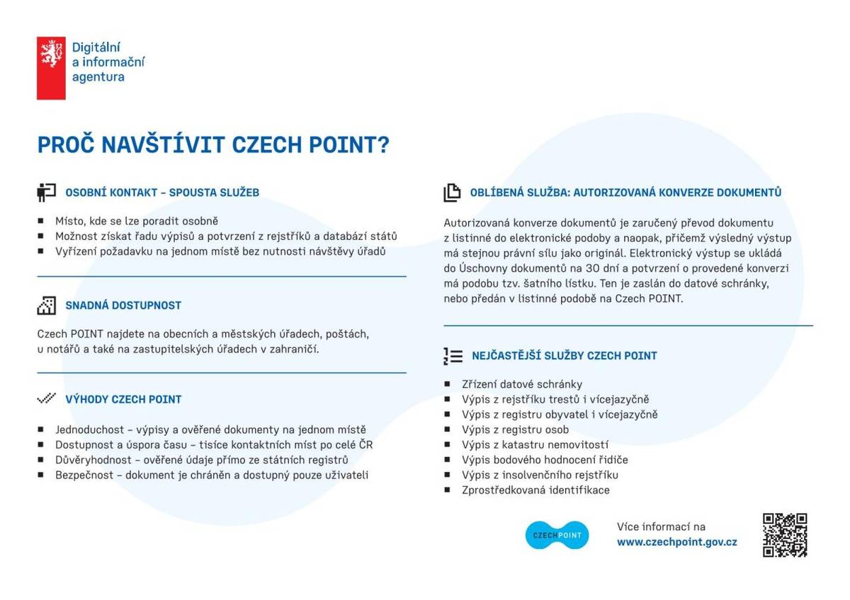Digitální a informační agentura zaslala aktuální přehledné informace k digitálním službám státu.