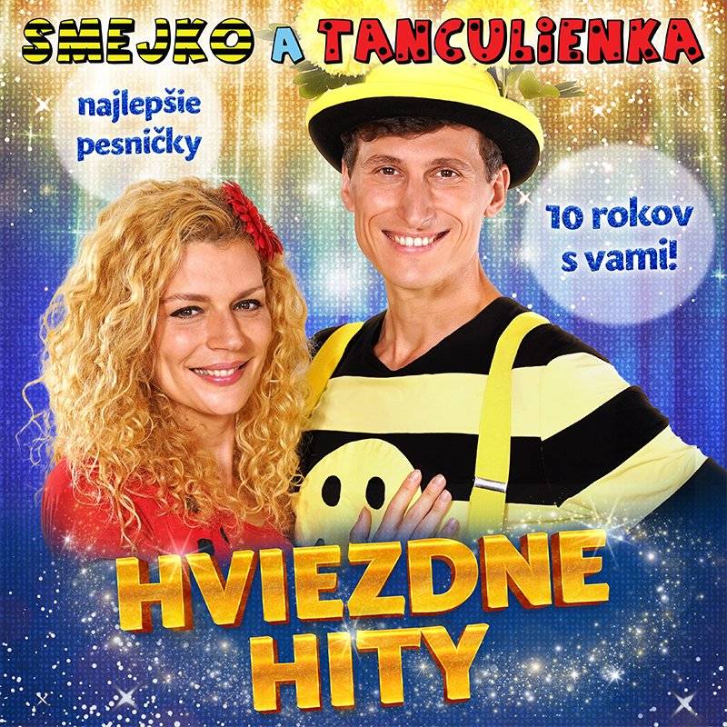 🤩Hviezdne hity!  🥳Oslávte 10 výnimočných rokov s najlepšími pesničkami Smejka a Tanculienky v ich hudobnej šou...  🐻Okrem prekvapenia k nám zavíta obrovský maskot macko Duško a samozrejme Huncúlik, Bumbác a Panpiano....  ⏰Predstavenie trvá približne 60 minút a je vhodné pre všetkých od 2 rokov...  🎁 Bonus ku vstupenkám: pri kúpe 4 vstupeniek v jednom nákupe získate darček: 👉DVD (výber určuje organizátor) alebo 👉Mesačný prístup na www.kukino.tv 🎁Darček si vyzdvihnete pred vstupom do sály.  🎫Dieťa s platným ZŤP preukazom do 15 rokov bude mať po zakúpení vstupenky a predložení ZŤP preukazu na vstupe nárok na vrátenie 50 % zo vstupného.  🎉Každý účastník podujatia musí mať zakúpenú platnú vstupenku bez ohľadu na vek.   📅Kedy: 12.6.2026 (piatok) o 16:00 hod.  📍Kde: Kultúrne centrum Nemšová   📌Cena vstupenky v online predpredaji: 16€/osoba.  📌Cena vstupenky na mieste v deň konania predstavenia: 18€/osoba.  🔍Lístky v predaji v sieti Ticketportal:  https://www.ticketportal.sk/event/Smejko-a-Tanculienka-Hviezdne-hity?idp=211128