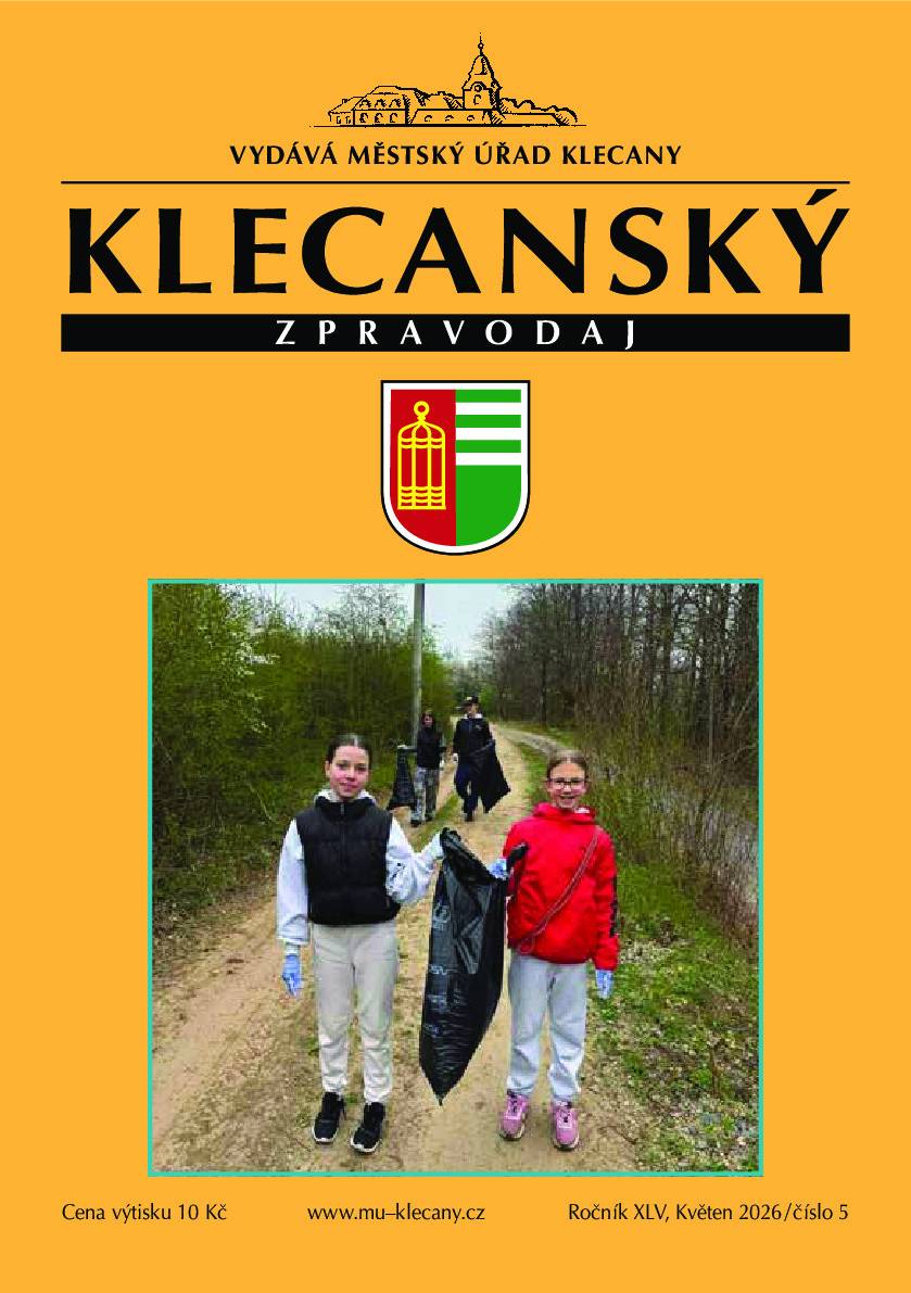📢 Nové vydání Klecanského zpravodaje je tady! Přinášíme vám přehled toho nejzajímavějšího, co se v našem městě událo i chystá: 🗣️ Slovo starosty 🏛️ Výpisy z usnesení Rady města (březen–duben 2026) 🏧 Nový bankomat 🌍 Exkurze MAS Nad Prahou 🤝 Pomoc rodině po požáru v Klecánkách 🐶 Hromadné očkování psů a koček proti vzteklině 🎉 Klecany nás baví 🎓 Školní kurýr + novinky ze školní družiny a školky 👵 Duben v DPS – práce i zábava 📜 Nahlédnutí do kroniky (rok 1956) 🎶 Lužanská mše – pocta Josefu Hlávkovi 🚒 Sbor dobrovolných hasičů Klecany 🌿 Příroda uzdravuje – Lesní mysl ⚽ Novinky z MSK Klecany 1921 Nezapomeňte si nové číslo přečíst – ať vám nic z dění v Klecanech neunikne! #Klecany #Zpravodaj #KlecanyNásBaví