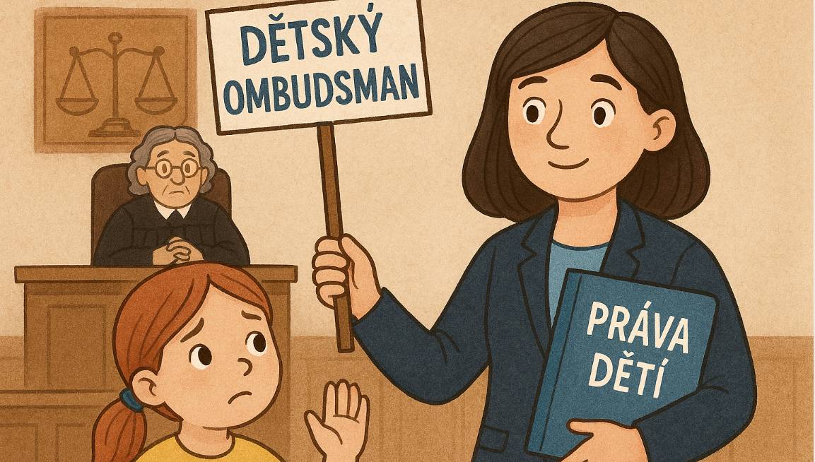 Potřebuje pomoc i od samotných dětí. Proto hledá děti  do svého poradního týmu.  Budou mu pomáhat lépe rozumět tomu, co děti prožívají,  co je trápí a co potřebují.