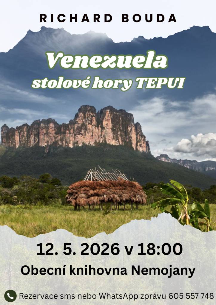 Venezuela - stolové hory Tepui očima Richarda Boudy