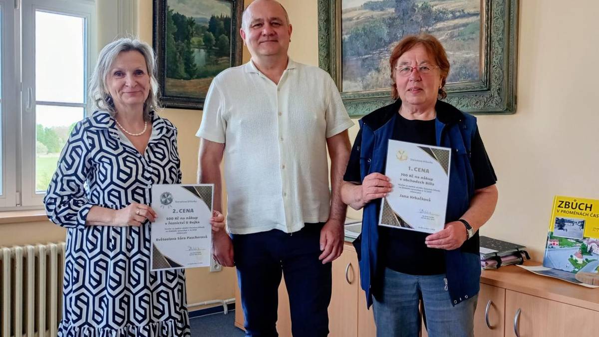 V pondělí 4. května předal starosta Zbůchu Dušan Duchek ceny třem úspěšným luštitelkám Starostovy křížovky z prosincového Zbůšského zpravodaje.    O tom, na koho se tentokrát usměje štěstí, rozhodlo v úterý 28. dubna losování, které proběhlo za dohledu dvou zaměstnanců obecního úřadu.