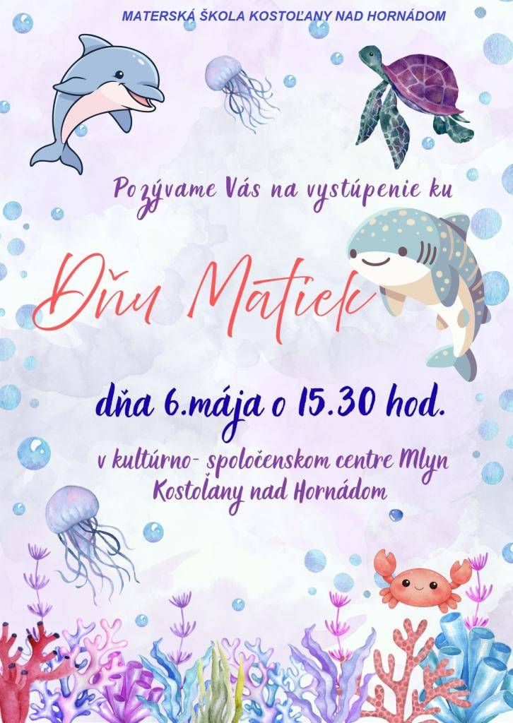 Tešíme sa na Vás.
