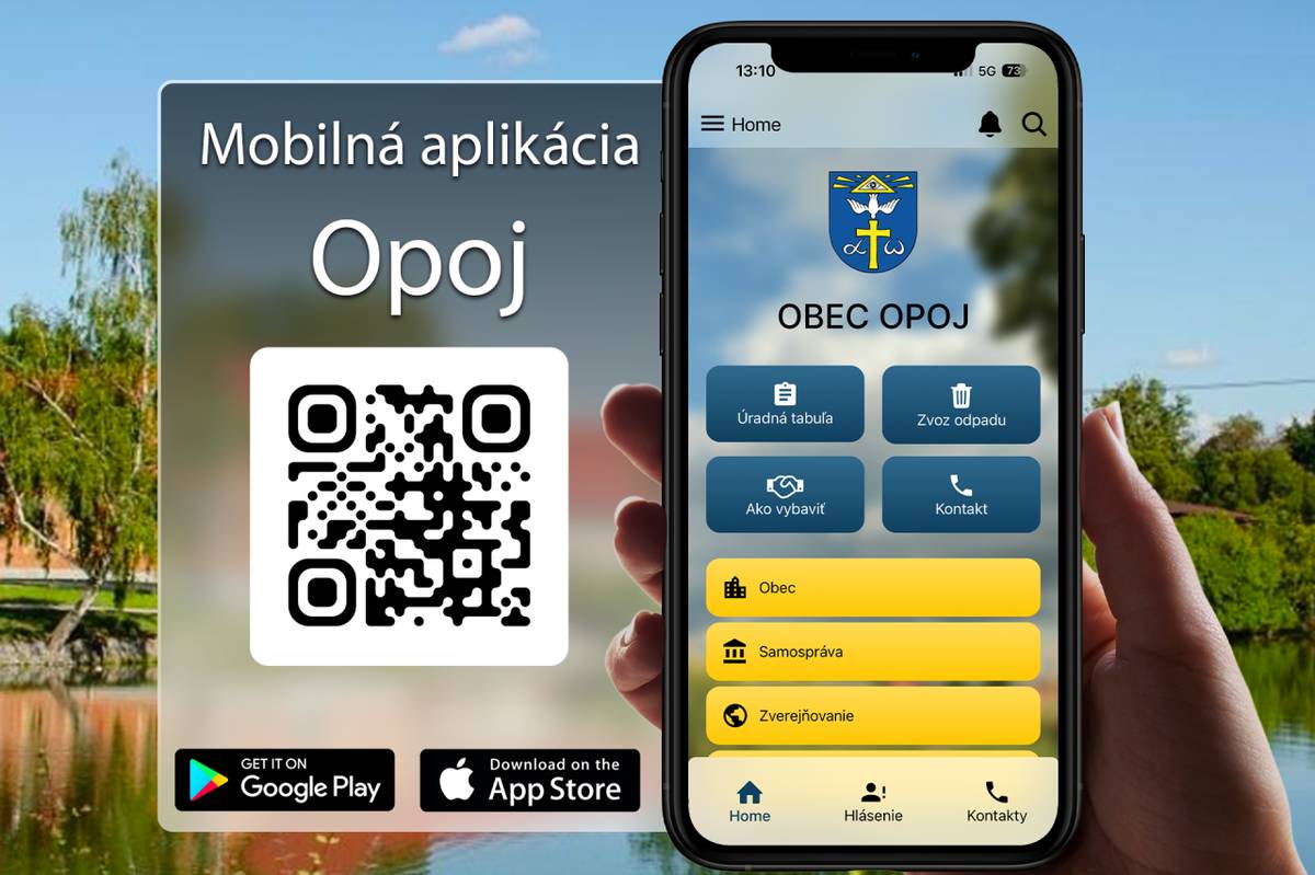 Dnešným dňom púšťame novú, rýchlejšiu, prehľadnejšiu a modernejšiu aplikáciu obce Opoj. Táto aplikácia je rýchly prístup k informáciám....,,určite sa vám bude páči, keď časom spustíme , že vám budú chodiť notifikácie aj s informáciou, čo sa hlási v rozhlase ???? aby vám nič neuniklo????