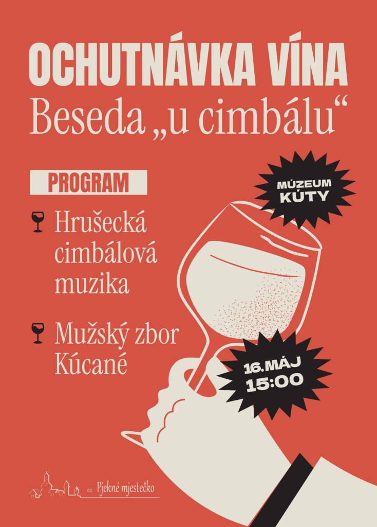 16.mája 2026 od 15:00 hod. v Stodole v Kútoch