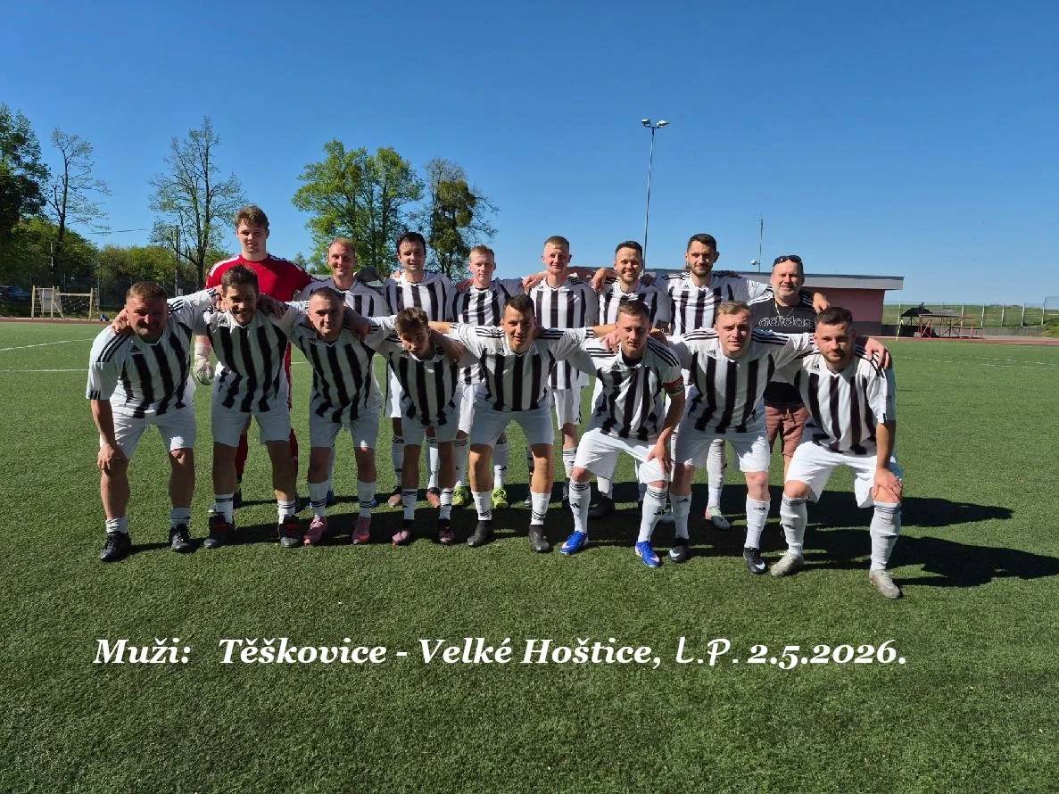 Těškovice – Velké Hoštice  4:2 (2:0)