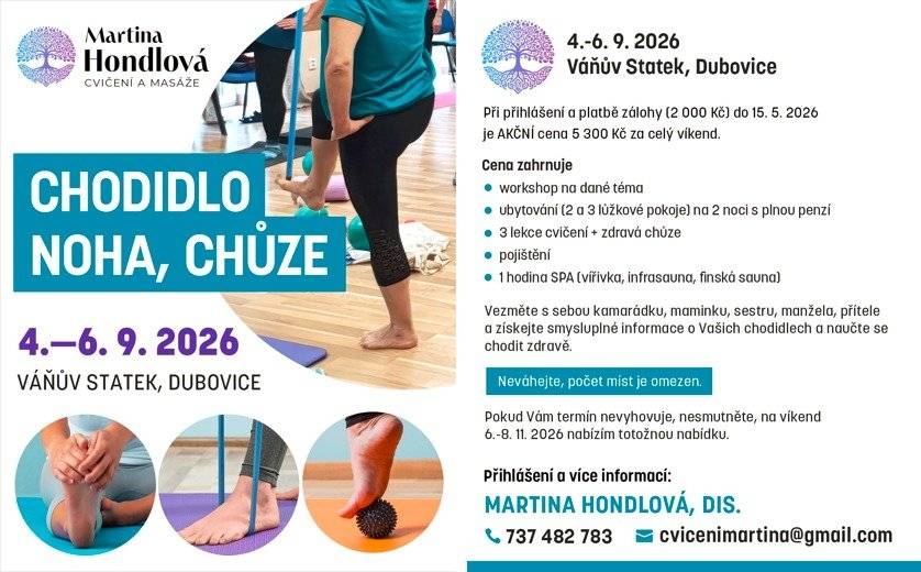 Recenze na předešlý pobyt: https://www.martina-hondlova.cz