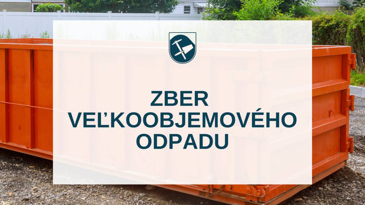 Vážení občania oznamujeme Vám, že v dňoch 15. a 16. mája 2026, to je v piatok a sobotu, sa uskutoční veľkokapacitný zber elektronického odpadu, nebezpečného odpadu, železného šrotu a textilu.
