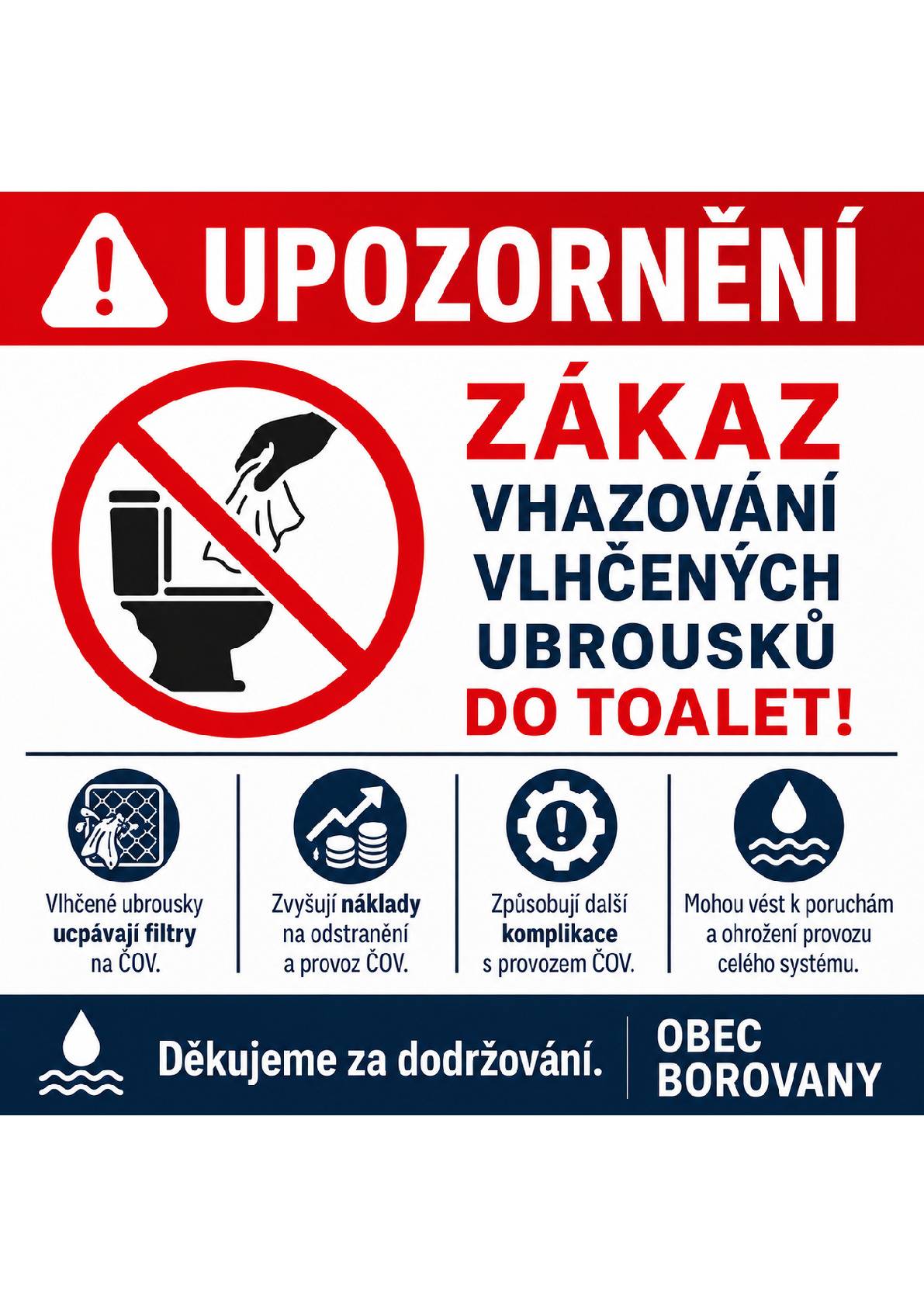 VLHČENÉ UBROUSKY ČOV BOROVANY