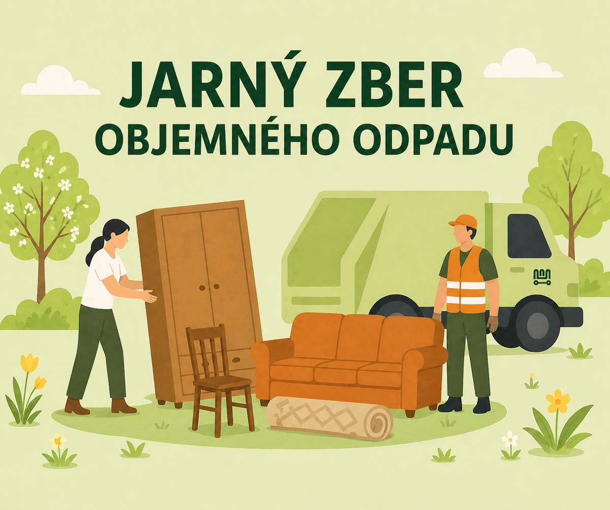 S príchodom jari prichádza aj ideálny čas na upratovanie domácností, pivníc či záhrad. Aj tento rok preto Technické služby mesta Nové Mesto nad Váhom pripravili pre obyvateľov tradičný jarný zber objemného odpadu, ktorý uľahčí zbavenie sa nepotrebných veľkých predmetov. Zber bude prebiehať počas mája priamo v jednotlivých uliciach podľa vopred stanoveného harmonogramu. Obyvatelia tak môžu jednoducho a pohodlne odovzdať starý nábytok, sedačky, matrace či iné väčšie kusy odpadu, ktoré sa nezmestia do bežných nádob. Harmonogram zberu: 11.máj, 5.október:  Železničná, Dolná, Slnečná, Letná, Stredná, Fándlyho 12máj, 6.október:   Brigádnická, Lipová, Budovateľská, Vysoká, Vinohradnícka, 13.máj:  Jilemnického, Sasinkova – 2x, Fr. Kráľa, Bratislavská, V.Bilčíka, 14.máj:  Jánošíkova, Lesnícka, Kamenná, A.Dubčeka, Javorinská, Škultétyho, 15.máj:  Vajanského, kpt. Uhra, Kmeťova, Tehelná, Mnešická, Tušková, Turecká,  18.máj:  Severná, O. Plachého, Kukučínova, Ružová, Čulenova, Izbická, 19.máj:   Hečkova, Sadová, Tajovského, Záhradná, Kvetinová, J.Bernovského, 20.máj:   Považská, Tematínska – 2x, Karpatská, SNP, Kpt.Nálepku,  21.máj:  Dibrovova, Hollého, Dr. I. Markoviča, D. Štubňu, Partizánska, Odborárska 22.máj:   Športová, Čerešňová, Južná, Čachtická, Benkova, Piešťanská /pri učilišti/.  Objemný odpad predstavujú väčšie kusy komunálneho odpadu, ktoré nie je možné uložiť do klasických smetných nádob. Patria sem najmä rôzne druhy nábytku, staré kreslá, pohovky či matrace. Radi by sme zároveň pripomenuli, že do veľkoobjemových kontajnerov nepatrí stavebný odpad, drobný stavebný odpad ani biologicky rozložiteľný odpad. Rovnako sem nepatrí bežný komunálny odpad uložený vo vreciach. Pre tých, ktorí nestihnú termín zberu vo svojej ulici, je k dispozícii možnosť odovzdať objemný odpad počas celého roka na prekládkovej stanici v Mnešiciach, pričom odpad je potrebné rozložiť na menšie časti. Ďakujeme všetkým obyvateľom, ktorí pristupujú k triedeniu odpadu zodpovedne a pomáhajú tak udržiavať naše mesto čisté, upravené a príjemné pre život.