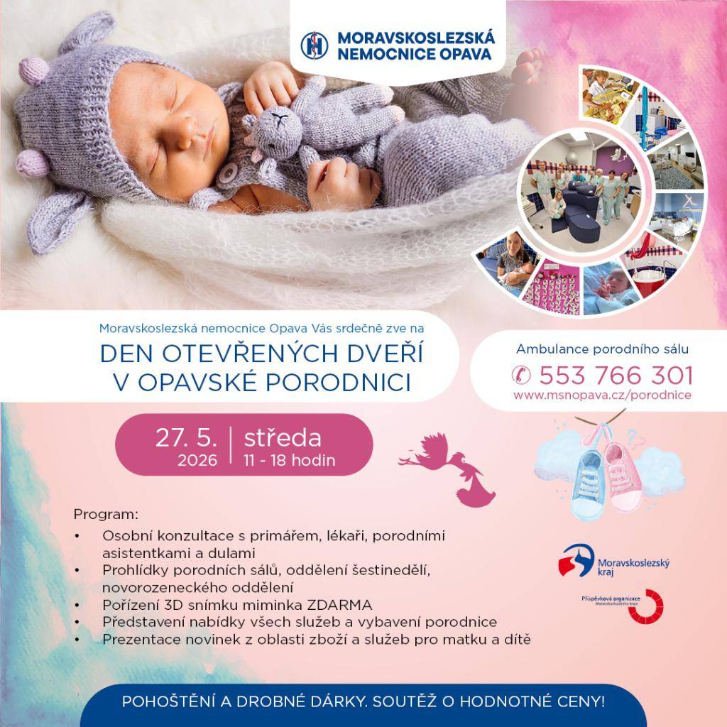 Moravskoslezská nemocnice Opava srdečně zve na...