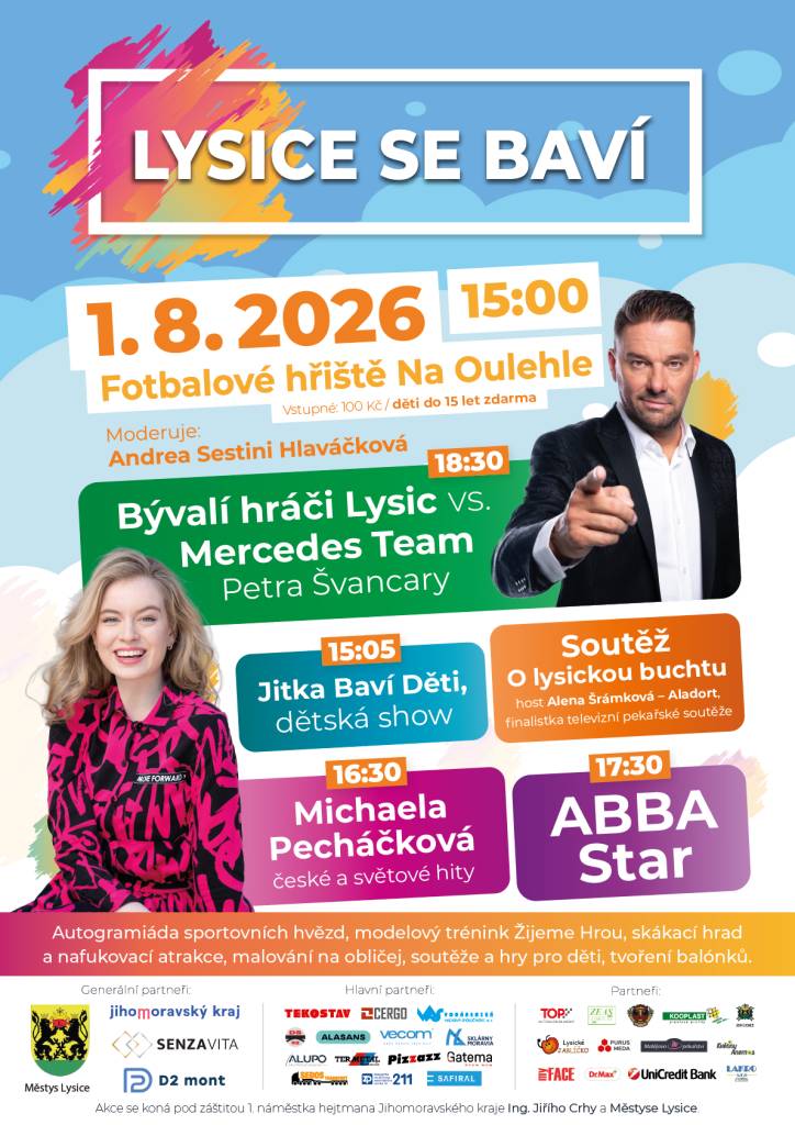 Lysice se baví - 1.srpna 2026