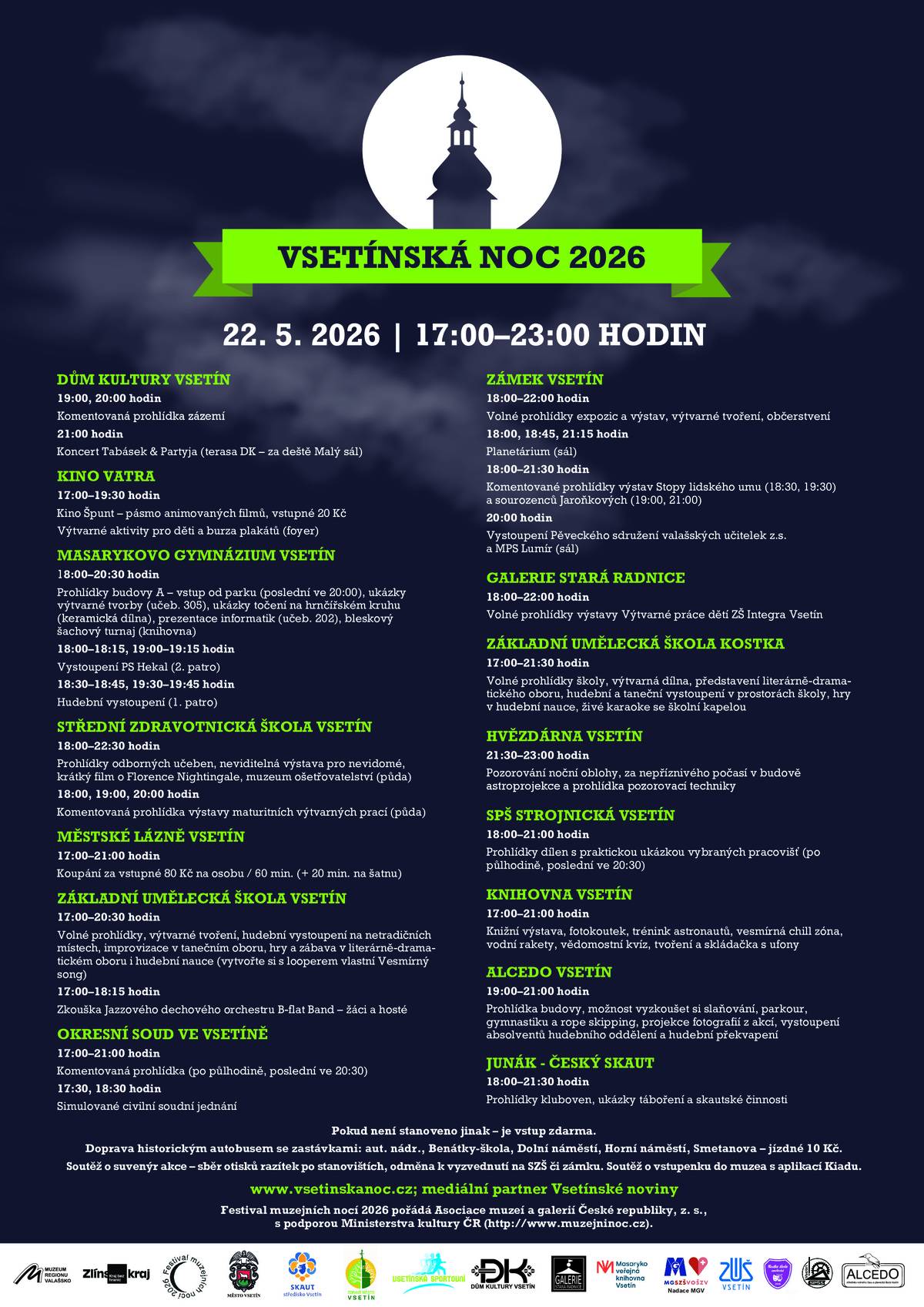 Vsetínská noc 2026