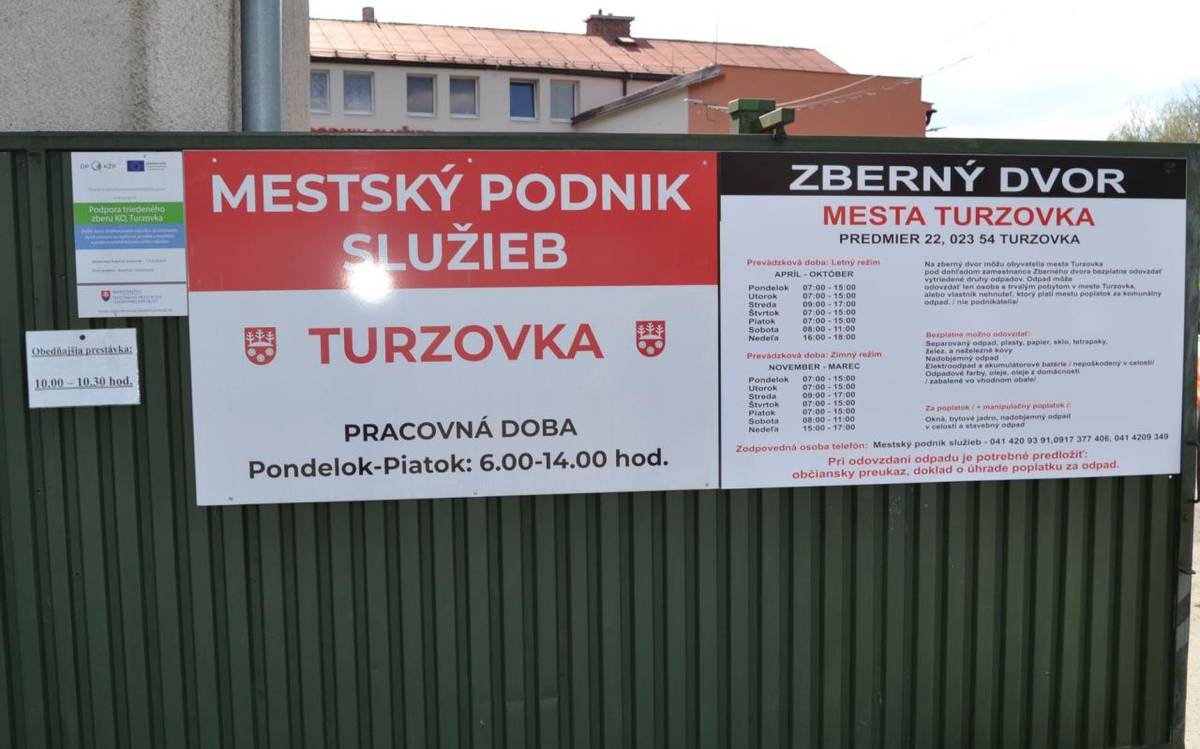 Plánujete veľké upratovanie alebo menšiu prerábku? Pripomíname občanom pravidlá fungovania nášho zberného dvora.