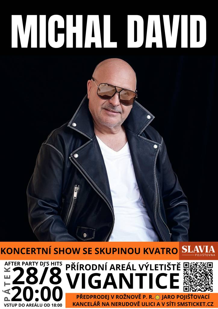 Koncert proběhne v přírodním areálu Výletiště ve Viganticích. Vstup do areálu bude možný prostřednictvím předprodeje, který probíhá v kanceláři na Nerudově ulici a také v síti SMSTICKET.CZ.