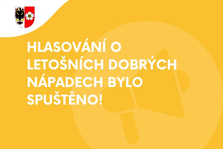 Nyní je to na vás! Po fázi příprav a prověřování realizovatelnosti otevíráme hlasovací portál pro 4. ročník participativního rozpočtu. Máte možnost rozhodnout, které z podaných návrhů se v našem městě skutečně zrealizují.