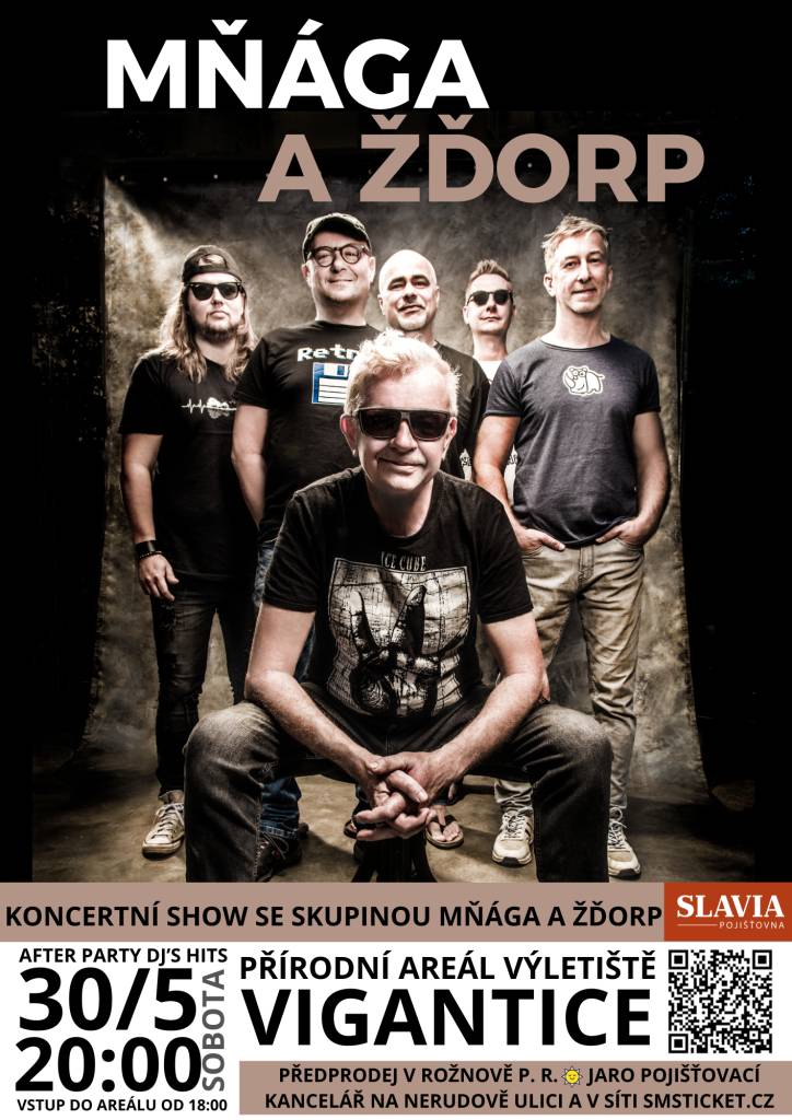Koncert proběhne v přírodním areálu Výletiště ve Viganticích. Vstup do areálu bude možný prostřednictvím předprodeje, který probíhá v kanceláři na Nerudově ulici a také v síti SMSTICKET.CZ.