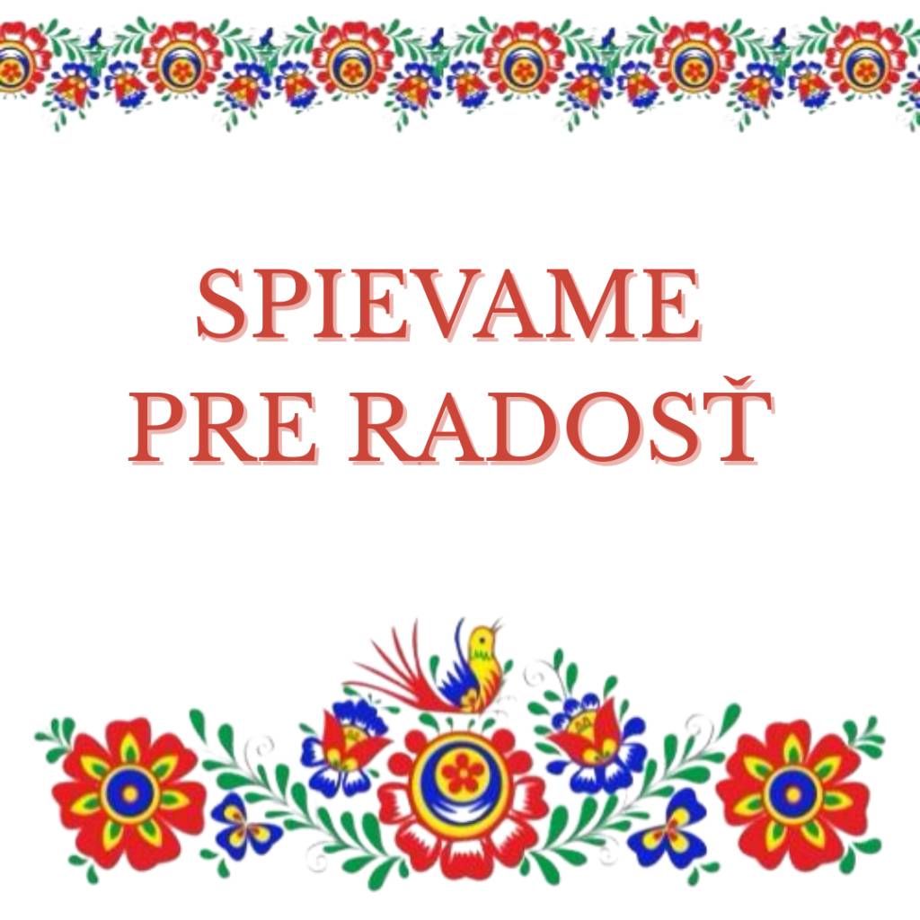 Obec Ružindol v spolupráci s FS Rošindolčané Vás pozývajú na V. ročník podujatia Spievame pre radosť, ktoré sa uskutoční dňa 23.05.2026 o 14:00 hod. v Kultúrnom dome Ružindol. Príďte si s nami vychutnať prehliadku slovenských folklórnych krojov, ľudového spevu a tanca. Tešíme sa na Vás!