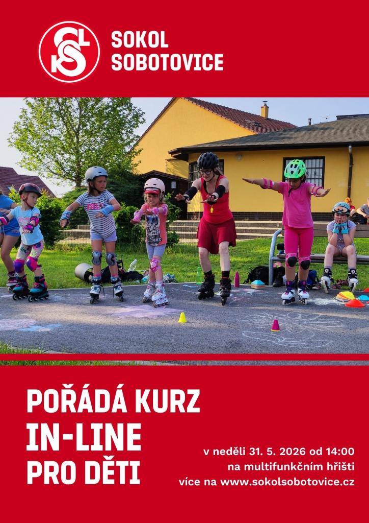 KURZ IN-LINE PRO DĚTI V SOBOTOVICÍCH