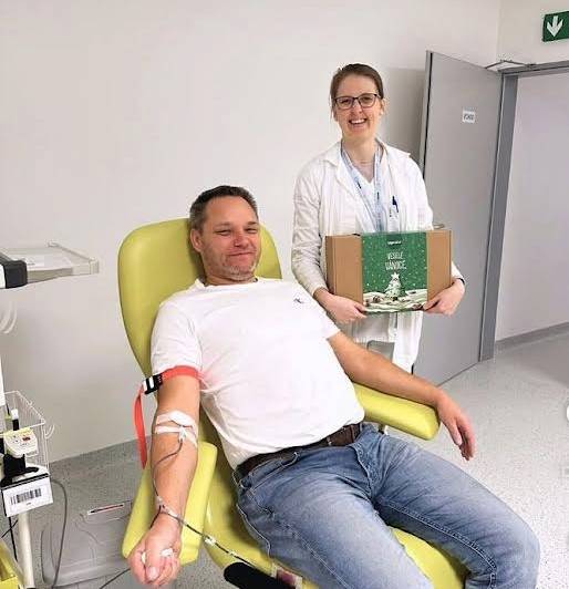 S velkou radostí a úctou jsme přijali zprávu z transfuzního oddělení Krajské nemocnice T.Bati ve Zlíně , která nás informovala o mimořádném jubileu jednoho z našich občanů. Pan Alois Kulíšek  dosáhl úctyhodné hranice 90 bezplatných odběrů krve.