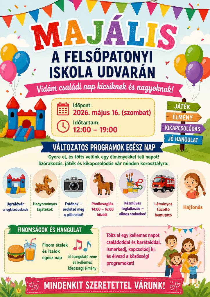 a felsőpatonyi iskola udvarán - na dvore školy v Hornej Potôni