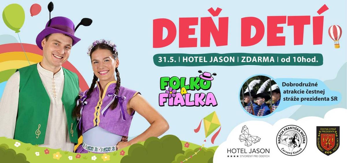 Hotel Jason pozýva osláviť deň detí na Vršatci.