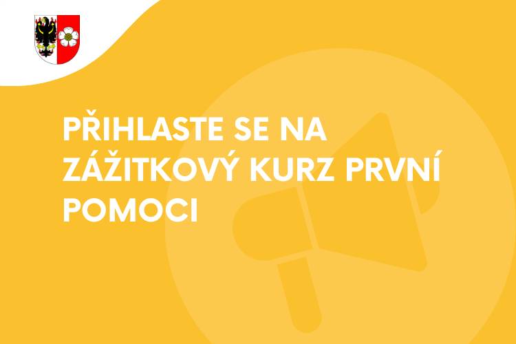 Nikdy nevíte, kdy se vy nebo někdo ve vašem okolí ocitnete v situaci, kdy budou rozhodovat minuty. Chcete získat jistotu a vědět, jak správně reagovat, když jde do tuhého? Zveme všechny občany (od 12 let) na Zážitkový kurz první pomoci, kde si vše vyzkoušíte přímo v praxi.