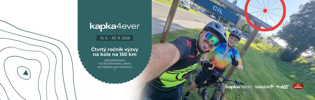 cyklistická výzva Kapka4ever startuje