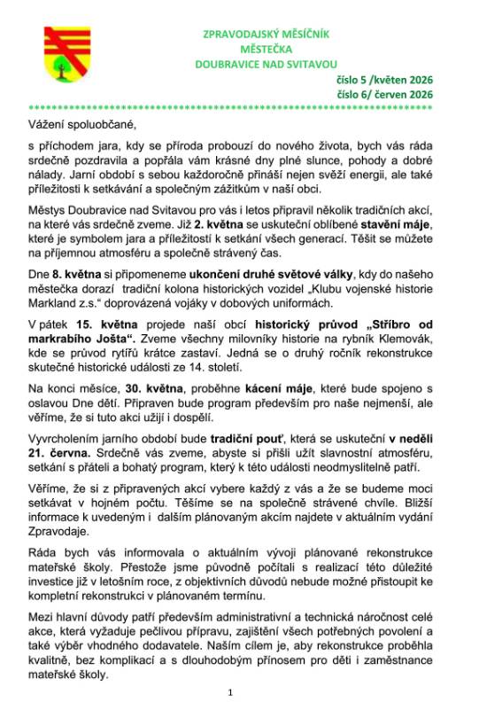 🔴 🗞ZPRAVODAJ 05-06/2026📰🟡