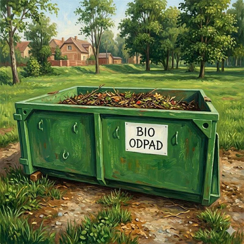 Od 4. 5. 2026 budou přistavovány kontejnery na bio odpad na svozová místa dle harmonogramu z minulých let.