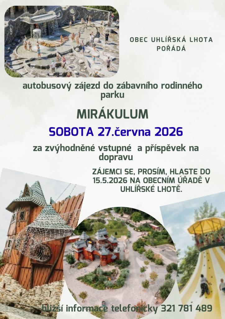 27.6.2026  Obec Uhlířská Lhota