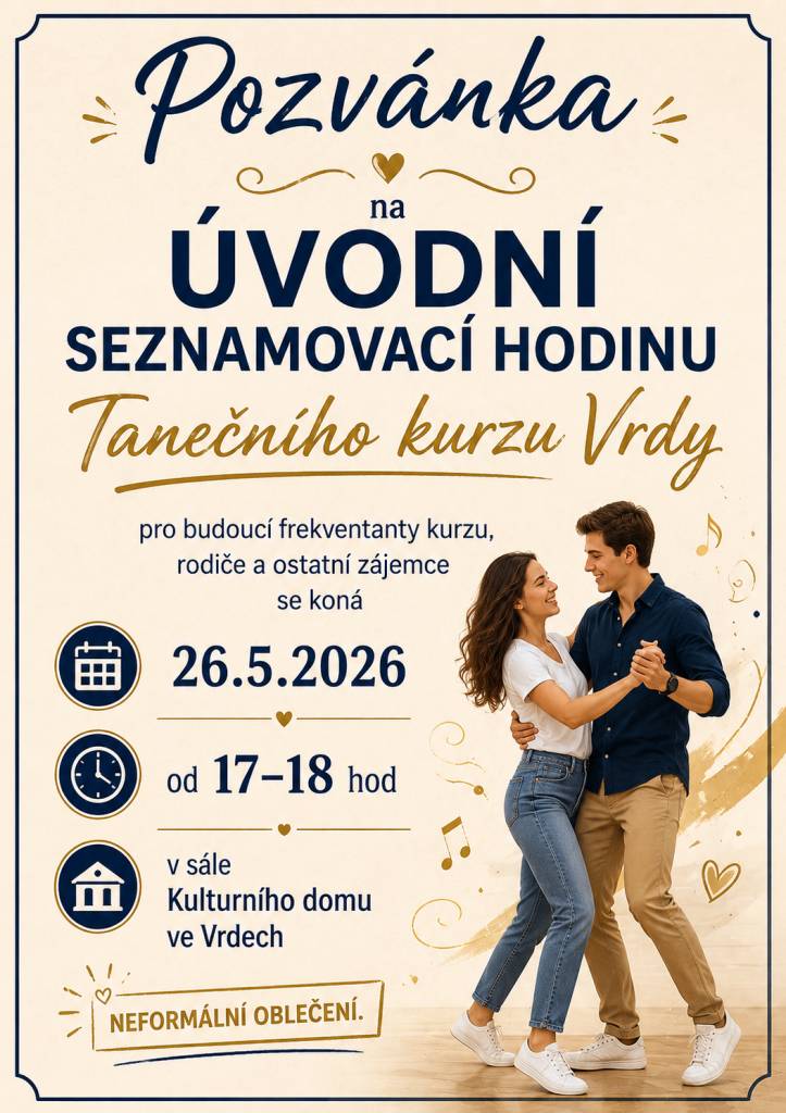 Taneční kurz Vrdy