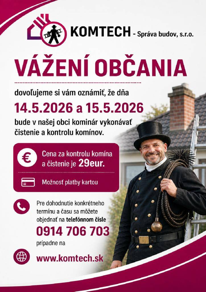 Kedy: 14.05.2026 a 15.05.2026