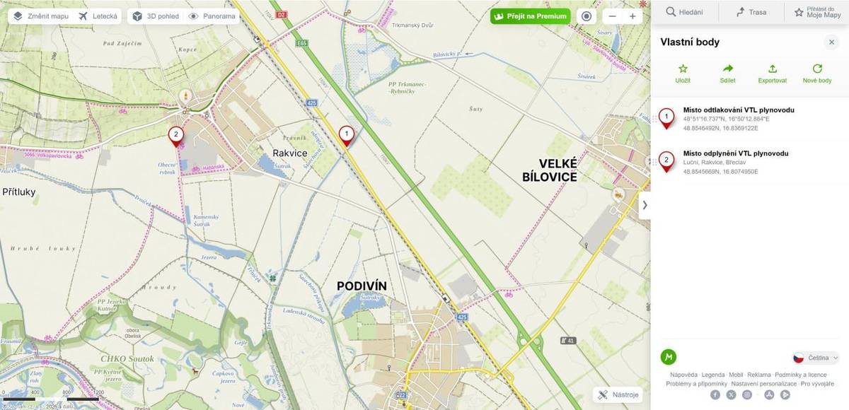 Na základě směrnice GasNet, s.r.o.  sdělujeme, že dne 12.5.2026 (v dopoledních hodinách) bude z důvodu prací na VTL plynovodu DN150 vypuštěno z potrubí větší množství plynu v extravilánu obce Rakvice a Přítluky.  Jedná se o zvýšenou hlučnost a zápach plynu v blízkém okolí místa odtlakování.