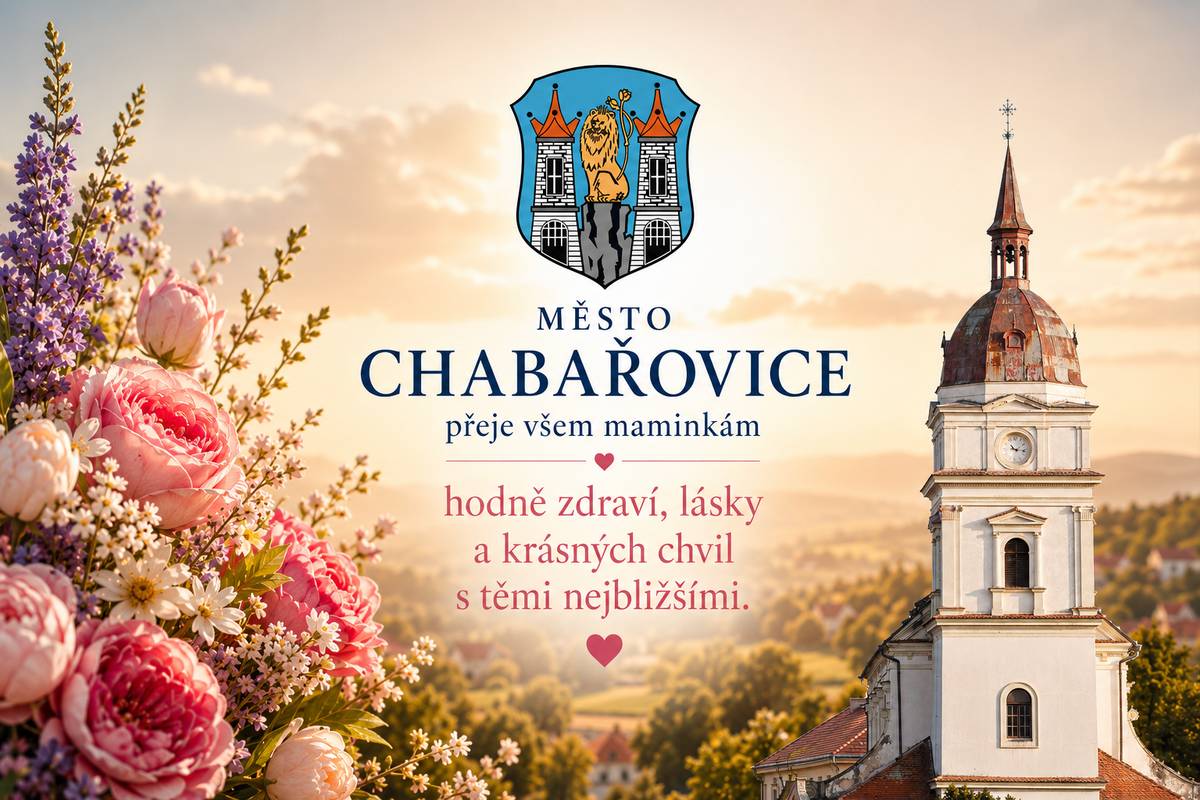Město Chabařovice přeje všem maminkám hodně zdraví, lásky a krásných chvil s těmi nejbližšími. ❤️