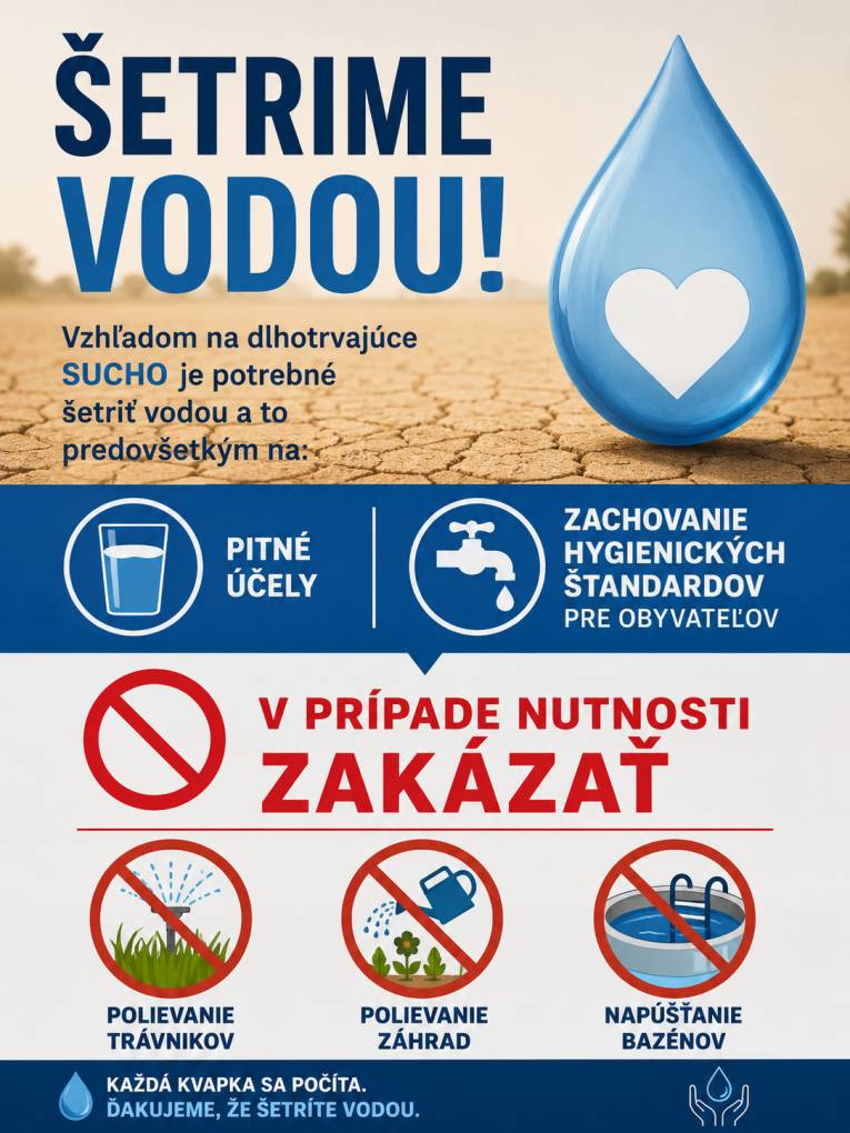 Šetrime vodou...
